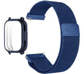 Milanese Mesh Strap For Redmi Watch 5 Active Band With Case Screen Protector Redmi Watch 5 Lite Watchbands Bracelet Accessories