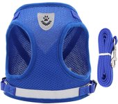 Arnés para perros pequeños Pet's Playground | Arnés antitirones para perros | Arnés para perros pequeños | Arnés para perros extra pequeños | Azul | XS