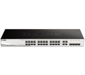 D-Link DGS-1210-24/E Smart Switch Gestionado 24 Puertos 1000BASE-T   4 Puertos Combo 1000BASE-T/SFP