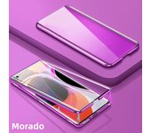 360°Full Protection Metal Magnetic Phone Case For Xiaomi 14T 13T 11T Redmi Note 13 12 11 10 9 S 8 Pro Double-Dided Glass Cover