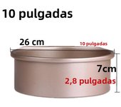 6-Inch & 8-Inch & 10-Inch Round Cheesecake Pan Cake pan with Removable Bottom Non-Stick Bakeware Cake mold Cake mould