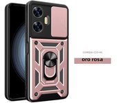 For OPPO Realme C55 C53 Case Shockproof Armor Car Holder Phone Cover For Realme 11 10 Pro Plus 5G Camera Lens Protection