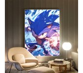 1pc Hot cool cartoon characters Sonic Hedgehogs Poster HD Posters Home Room Bar Cafe Decor Art Wall Painting Picture