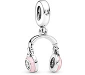 NEW Europeans Pink Original Charms Love Potion Murano Glass Heart Dangle Bead Fit 925 Sterling Silver Bracelet DIY Women Jewelry
