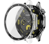 Tempered Glass+PC Case for Huawei Watch GT 4 46mm 41mm / GT4 46 41 mm Smart Watch Accessories Full Cover Protective Hard Cases