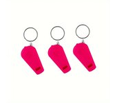 Mini Whistle LED Keychain White Light lighting Flashlight Camping Hiking Travel backpack Emergency backup stair Key chain light