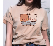 Bubu And Dudu Fashion 2024 Casual T-shirt Female Designer Top Female Street Clothing