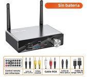 Bluetooth 5.3 Receiver Transmitter Stereo Low Latency AUX 3.5mm Jack Optical Wireless Music Audio Adapter Remote Control For TV