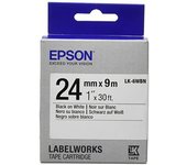 Epson Label Cartridge Standard SUPLLK-6WBN Black/White 24MM (9M)