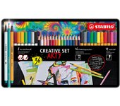 Set de Rotuladores Stabilo Point 88 - Pen 68 Brusht - Aquacolor Multicolor
