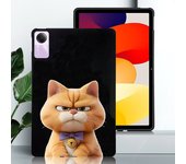 Silicone Tablet Case For Xiaomi RedMi Pad SE 11 8.7 "10.61"Xiaomi Pad 7 5 6S Pro 12.4 Flexible Soft TPU Black Shell Back Cover