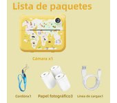 Digital Kids Instant Printing Camera Suitable for Photography Photos Children's Mini Thermal Printer Holiday Gift