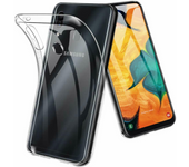 Funda para Samsung Galaxy A20E (4G) Carcasa Gel TPU Silicona Transparente GTR + Protector Pantalla Cristal Templado Movilear