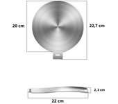 Stainless Steel Heat Conduction Plate Heat Diffuser Gas Cooker Stainless Steel Induction Plate Adapter For Electric Gas Stove