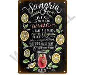 Metal Sign Vintage Tin Signs Retro Decorations Gin & Tonic Cocktail Plate Decorative Poster Plaque Bar Kitchen Home Wall Decor