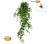 1pcs Artificial Vine Plants Hanging Large Bundle Ivy Leaf Green Plant Plastic Vine Plant Leaf Home Wedding Garden Tube Deco