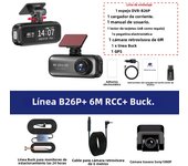 E-ACE Mini DashCam 4K Car Video Black Box Recorder Support 1080P Rear Camera WIFI GPS Parking Monitoring Night Vision CAR DVR