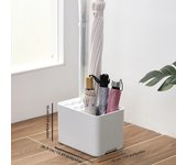 Umbrella rack with drip tray, suitable for space saving storage in the corner of the entrance passage, can hold 10/15 umbrellas
