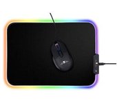 Alfombrilla Gaming con Luz RGB y Cable Desmontable