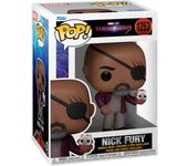 Funko - Figura Pop Marvel The Marvels Nick Fury - Funko Pop Coleccionable De Edición Limitada - Funko Pop Diseño Detallado Y Realista - Funko Pop Ideal Para Regalo - Funko Pop Gran Variedad De Personajes