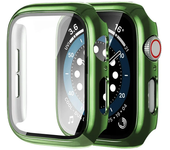 Glass+cover For Apple Watch Case 44mm 40mm 42mm 38mm Bumper Screen Protector for iWatch Serie 8 7 6 5 4 3 se 41/45mm Accessories