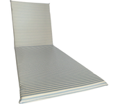Colchoneta para podrona de Algodón forrado 190x60x4,5 cm - Colchoneta para poder fabricada en Italia - Colchoneta desfundable y lavable en Lavadora