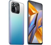 Xiaomi ( TIENE USO) Poco M5s 128GB, 4GB RAM,  AZUL Libre ,Movil Smartphone, Envio 24h ( PRODUCTO CON USO, EN CAJA CON CARGADOR-)