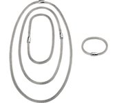 Colección BREIL MAGNETIC SYSTEM, COLLAR DE MUJER en color PLATA, Talla 200 SIN PIEDRAS - TJ2840
