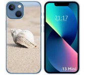 Funda Silicona compatible con iPhone 13 Mini (5.4) diseño Concha Dibujos