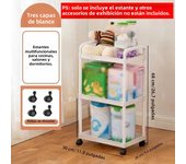 Trolley racks household floor-to-floor multi-storey kitchen fruit and vegetable basket rack living room bathroom mobile storage