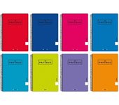 GRAFOPLAS PACK 5 CUADERNOS TAPA BLANDA FOLIO 80H 90G 1 LINEA NARANJA CUADERNOS