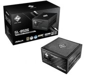 FUENTE ALIMENTACION ASROCK SL-850G,PSU,850W,80 PLUS GOLD,135MM,MODULAR,PCI-E 5.1 (12+4pin)x1,PCI-E (6+2 pin)x3,SATA (5 pin)x9