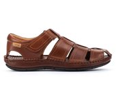 Pikolinos 06J-5433 Sandalias cerradas para hombre marrones en piel 85458