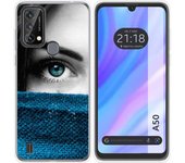 Funda Silicona para Blackview A50 diseño Ojo Dibujos