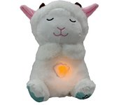 Soothing Stitch Plush Toy, Stitch Anxiety Relief, Rhythmic Breathing Exercise, Perfect for Sleeping Children and Adults - Perfect Granny Gray Breathing Bear