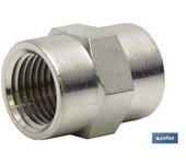Cofan Manguito H-h Latón Niquelado R-1 para Filtros de Montaje en Grifo