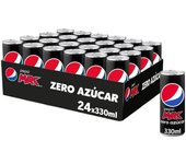 Pepsico-Pepsi cola lata normal zero max azucar 7up kas naranja y limon lata 330ml caja 24unidades sabor original nacional de España