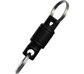 Titanium Alloy Quick Release Keychain For Men Women Mini Rotary Buckle Stainless Steel Keyring EDC Tool
