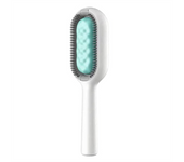 Pet Hair Remover, Portable Multifunctional Pet Cleaning Brush, 2-In-1 Hair Removal and Cleaning for Cats and Dogs-Blue