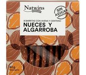 Natwins Barritas De  Nueces Y Algarroba 80Gr.
