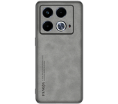 Luxury Business Leather Phone Protective Back Case for Infinix Note 40 Pro Plus X HOT 50 I 4G 5G TPU+PU Shockproof Cover Shell