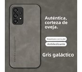 Luxury Sheepskin Leather Case for Samsung Galaxy A55 A35 A25 A15 A54 A34 A24 A14 A73 A53 A33 A23 A72 A52 32 M55 4G 5G Back Cover