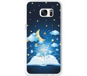 Tumundosmartphone Funda Gel Tpu para Samsung Galaxy S7 Edge Diseño Libro-Cuentos Dibujos