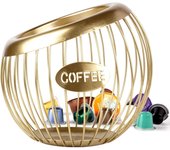 Cesta para cápsulas de café, cápsulas de café almacenamiento para, cesta de mono, para almacenamiento de cápsulas de café y fruta
