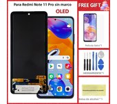 6.67''AMOLED For Xiaomi Redmi Note 11 Pro LCD Display Screen Touch Panel Digitizer Replacement For Redmi Note 11 Pro Screen