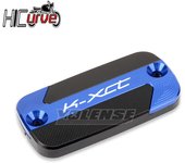 Motorcycle CNC Front Brake Fluid Reservoir Oil Cup Cap Master Cylinder Cover For KYMCO K-XCT 300 300i ABS KXCT 125 125i