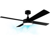 Ventilador de techo Cecotec EnergySilence Aero 5200 White/Black Line 60W 4 aspas Ø132 cm