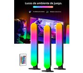 1/2 Packs Smart LED Strip Lights With Remote Control For Room Gaming Tv And Party Decoration Sync With Music Rgb Desk Lamp
