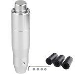 Upgrade Your Car with Gearshift Knob With Push Button Automatic Modified Gearshift Knob Metal Gear Lever Knob Fits Most Cars