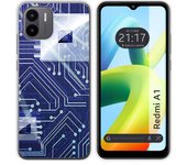 Funda Silicona para Xiaomi Redmi A1 diseño Circuito Dibujos